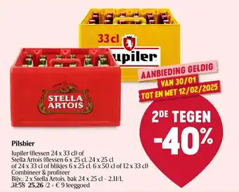 Delhaize Pilsbier aanbieding