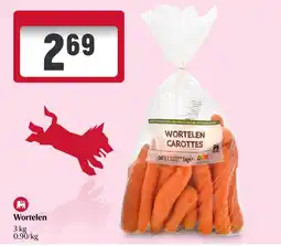 Delhaize Wortelen aanbieding