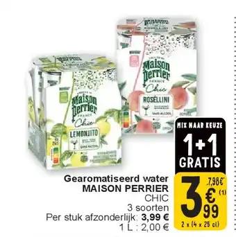 Cora Gearomatiseerd water MAISON PERRIER aanbieding