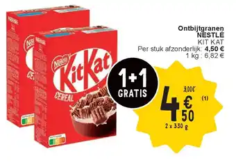 Cora Ontbijtgranen NESTLÉ aanbieding