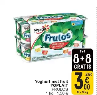 Cora Yoghurt met fruit YOPLAIT aanbieding