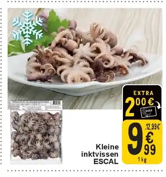 Cora Kleine inktvissen ESCAL aanbieding