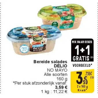 Cora Bereide salades DÉLIO aanbieding