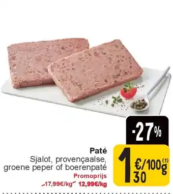 Cora Paté aanbieding