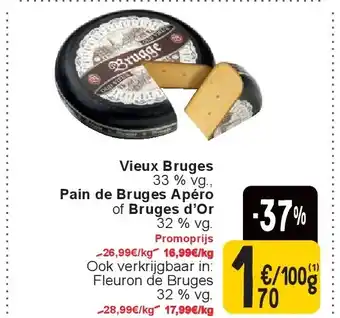 Cora Vieux Bruges 33 % vg., Pain de Bruges Apéro of Bruges d’Or 32 % vg aanbieding