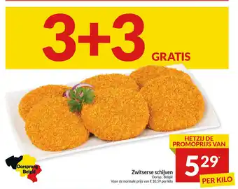 Intermarché Zwitserse schijven aanbieding