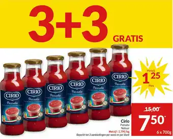 Intermarché Cirio passata aanbieding