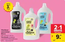 Carrefour Vloeibaar wasmiddel bilore aanbieding