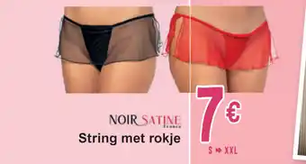 Cora String met rokje aanbieding