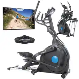 Decathlon CardioCross Carbon Champ - Elliptische trainer - Traagheid 24,5 kg - Bluetooth aanbieding