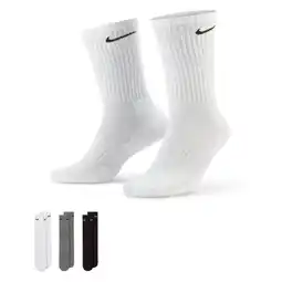 Decathlon Nike Everyday Cushioned 3Pack Sokken Volwassenen aanbieding