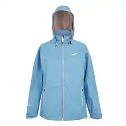 Decathlon Dames Bosfield II Waterdichte Jas (Koronetblauw/leder) aanbieding