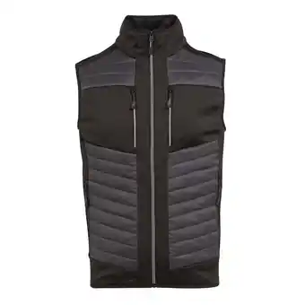 Decathlon EVolve Thermische Hybride Bodywarmer voor volwassenen (As/Zwart) aanbieding