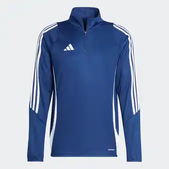 Decathlon Trainingsshirt voor voetbal volwassenen Tiro 24 blauw aanbieding