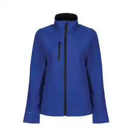 Decathlon Dames Eerlijk gemaakte Softshelljas (Koningsblauw) aanbieding