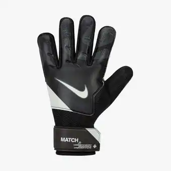 Decathlon Handschoenen Nike Match Jr. Goalkeeper Gloves, Zwart, Kinderen aanbieding