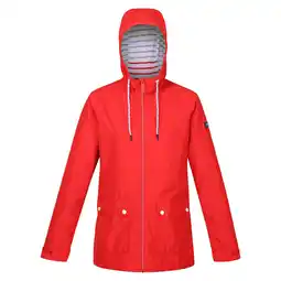 Decathlon Dames Bayletta Waterdichte Jas (Rood met een hoog risico) aanbieding