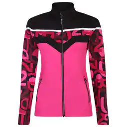 Decathlon Dames Rocker Graffiti Core Stretch Skijas (Puur Roze/Zwart) aanbieding