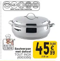 Cora Sauteerpan met deksel aanbieding