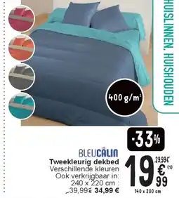 Cora Tweekleurig dekbed aanbieding