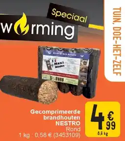 Cora Gecomprimeerde brandhouten NESTRO aanbieding