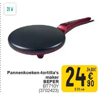 Cora Pannenkoeken-tortilla’s maker BEPER aanbieding