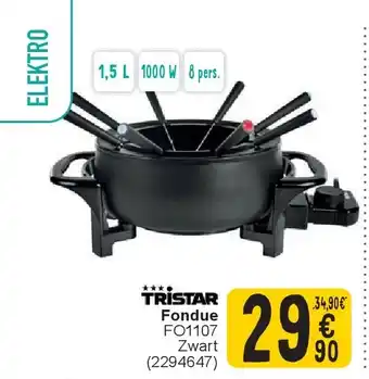 Cora Fondue aanbieding