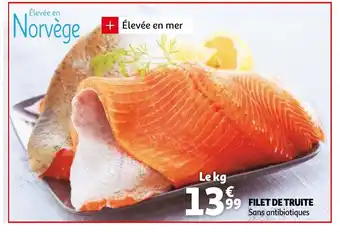 Elevee en Norvege Filet de truite