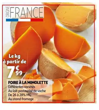 Foire a la mimolette