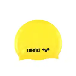 Decathlon Arena Badmuts Classic Silicone Geel aanbieding