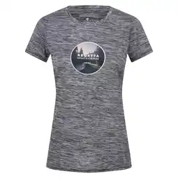 Decathlon Dames Fingal VII Logo Marl TShirt (Marine) aanbieding