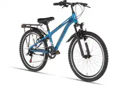 Decathlon Cortego Ranger Plus 7-speed Jongensfiets 24 inch Blauw - MTB aanbieding