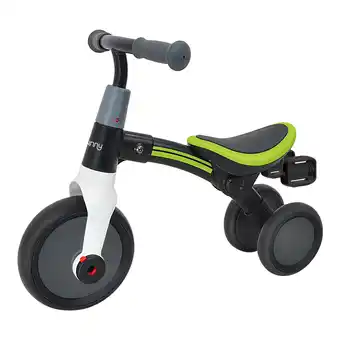 Decathlon Sunny Walker 2-in-1 2000 Loopfiets, Staal, 3 wielen - 2 tot 5 jaar aanbieding