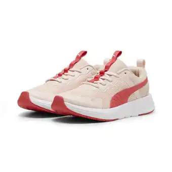 Decathlon Evolve Run mesh sneakers voor jongeren PUMA Island Pink White aanbieding