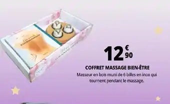 Coffret massage bien-etre