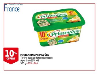 Auchan Margarine primevere aanbieding