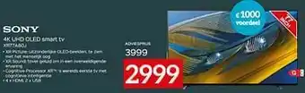Selexion Sony 4k uhd oled smart tv xr77a80j aanbieding