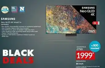 Selexion Samsung neo qled 4k smart tv qe65qn95a aanbieding