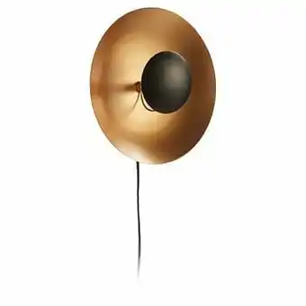 Kwantum Wandlamp Sime Zwart Goud aanbieding