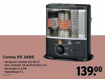 GAMMA Corona rx 2485 aanbieding