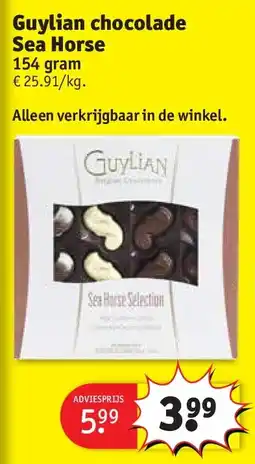 Kruidvat Guylian chocolade Sea Horse aanbieding