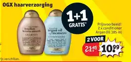 Kruidvat OGX haarverzorging aanbieding