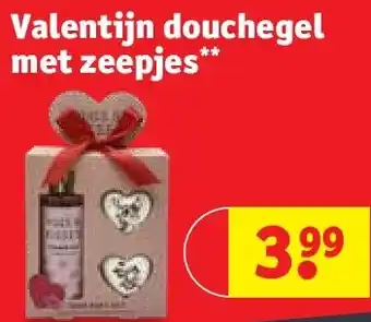 Kruidvat Valentijn douchegel met zeepjes aanbieding