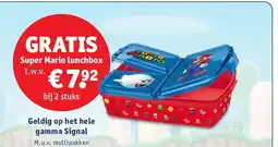 Kruidvat Super Mario lunchbox aanbieding