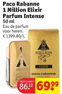 Kruidvat Paco Rabanne 1 Million Elixir Parfum Intense aanbieding