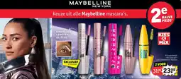 Kruidvat The Colossal + Lash Sensational mascara aanbieding