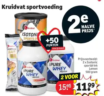 Kruidvat Kruidvat sportvoeding aanbieding