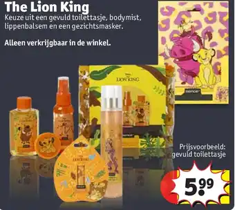 Kruidvat The Lion King aanbieding