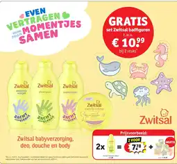 Kruidvat Zwitsal shampoo 400 ml aanbieding