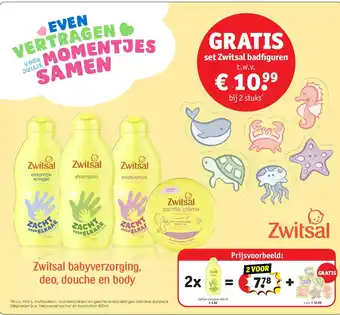 Kruidvat Zwitsal shampoo 400 ml aanbieding